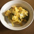 クック00N8WZ☆'s cooksnap of when they made ゆで卵とチーズのかぼちゃサラダ.