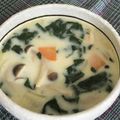 アンドーナツ☆'s cooksnap of when they made ほうれん草ときのこの豆乳シチュー.