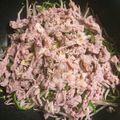 もん猫's cooksnap of when they made フライパン一つ◎豚こまもやしの蒸ししゃぶ.