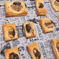 みかん茶葉's cooksnap of when they made トースターで簡単　ひとくちバナナパイ.