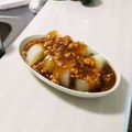 みきとききちゃん's cooksnap of when they made 肉味噌だれでふろふき大根.