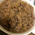 riexoxo's cooksnap of when they made そぼろ牛丼.