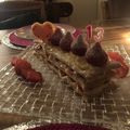 わかばのあおちゃん's cooksnap of when they made パイシートde簡単ミルフィーユ.