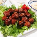 ☆はなちゃん☆☆'s cooksnap of when they made ＊かさ増し＊ふわふわ＊豆腐ミートボール.