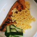 muddler's cooksnap of when they made 簡単☆鮭のムニエル☆タルタル添え.