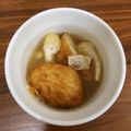たぶんなっちゃん's cooksnap of when they made 魚河岸あげと春雨のゴマふりスープ.