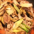 きよっきよ's cooksnap of when they made 紫蘇たっぷり♪豚肉となすのポン酢炒め.