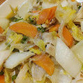 mamiko0521's cooksnap of when they made 簡単10分！白菜と竹輪の中華炒め.