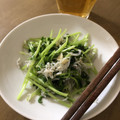アコレモネード's cooksnap of when they made しらすと豆苗のガーリック炒め.