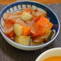 amarala's cooksnap of when they made 野菜と塩だけ＊重ね煮ラタトゥイユ.