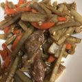 H♡S's cooksnap of when they made 牛肉と人参ごぼうのきんぴら.