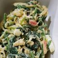 tamago大好き's cooksnap of when they made ほうれん草のゆで卵サラダ.