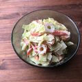 栗丸うさぎ's cooksnap of when they made キャベツとちくわの味噌マヨサラダ.