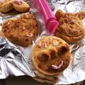 ちびまめママ◎'s cooksnap of when they made ホットケーキミックスで作る簡単クッキー.