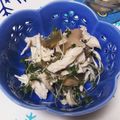もともととが's cooksnap of when they made 鶏ささみとカイワレのザーサイ和え.