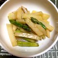 けんよこ's cooksnap of when they made 新じゃがとアスパラのバター醤油炒め♪.