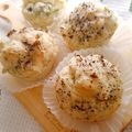 umi☆neco's cooksnap of when they made キャベチーペッパーお食事マフィン.