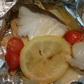まがおにゃんこФωФ's cooksnap of when they made タラとホタテのホイル蒸し.