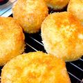 らぶすみにゃん's cooksnap of when they made ✳️サクサクまんまる揚げカレーパン✳️.