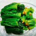 extra＊'s cooksnap of when they made レンジでほうれん草 おひたしに♪.