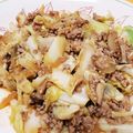 asakorai's cooksnap of when they made キャベツ大量消費！坦々キャベツ.