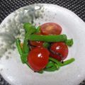 ジョングレ's cooksnap of when they made あと一品！トマピー塩昆布バター炒め.