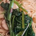 れそそ's cooksnap of when they made ほうれん草とエリンギの簡単和風パスタ.