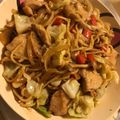 ＊☆Mika☆＊'s cooksnap of when they made キャベツとムネ肉のマヨポン炒め.