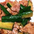 あずのすけ's cooksnap of when they made きゅうりとベーコンの炒めもの.