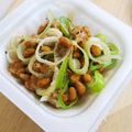 hitomi♪＊'s cooksnap of when they made タン塩風味のねぎ納豆.