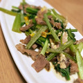 Sac’HiNa's cooksnap of when they made 大人気おかず♪小松菜とツナの卵とじ.
