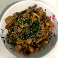 Phamvandon's cooksnap of when they made 鶏ときのこの照り焼き.