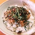 あたりめっこ's cooksnap of when they made 納豆ゆかりご飯.