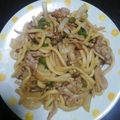 ✿ささ's cooksnap of when they made 肉入り焼うどん.