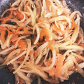 shizuka58's cooksnap of when they made 大根の皮のきんぴら.