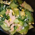 にゃんわんこ隊長's cooksnap of when they made ＊チンゲン菜とハムの炒め＊.
