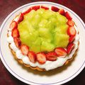 たま蒟蒻's cooksnap of when they made ❀爽やかムース＆カスタのフルーツタルト❀.