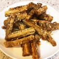 クックEQHKQT☆'s cooksnap of when they made 揚げて感動！ゴボウのサクサクきんぴら★.