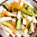 くりなかけいこ's cooksnap of when they made 胡瓜と大根の簡単浅漬け中華風！.