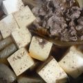 大阪のちゃーちゃん's cooksnap of when they made 新ごぼう新玉ねぎで、すき焼き牛肉豆腐！.