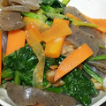 ユーロン's cooksnap of when they made 小松菜と油揚げのたいたん.