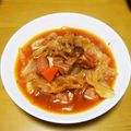 kyokorara's cooksnap of when they made 圧力鍋で！簡単鶏肉のトマト煮込み.