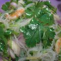 saki1010's cooksnap of when they made 海老と春雨のパクチーサラダ.
