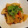 ♪もも♪♪'s cooksnap of when they made 大根と豚の煮物.