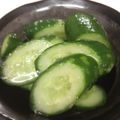 i0228's cooksnap of when they made 昆布茶で簡単！キュウリの即席漬け.