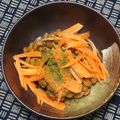 nosso's cooksnap of when they made 毎日の納豆●細切りニンジンと.