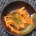nosso's cooksnap of when they made 毎日の納豆●細切りニンジンと.