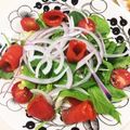 kpえもん♪'s cooksnap of when they made スモークサーモンのマリネサラダ.