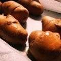 碧、花嫁修業中。's cooksnap of when they made 低糖質 ふすまパンミックスで塩パン.