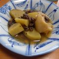 mizuki4's cooksnap of when they made 熟味酢で☆鶏肉とサツマイモの煮込み♪.